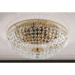 Plafoniera clasica cristal alama Aur 24k 6xE27/60W, Sheraton DLU-2327/6/55 Gold Orion